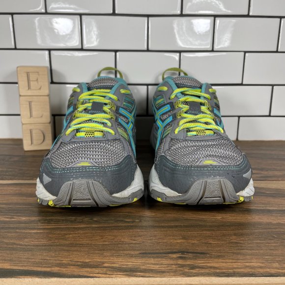 Asics Womens Gray GEL Venture 5 T5N8N Low Top Athletic Running Shoes Size 8.5 - Picture 2 of 12